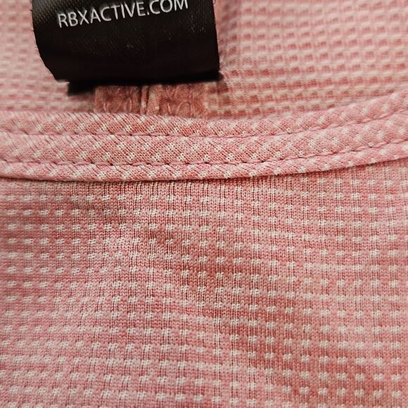 RBX Women's Active Racer Back Top Medium Pink & White - Picture 16 of 16